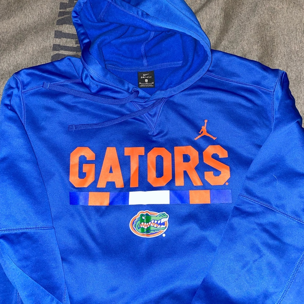 Florida Gators Jordan Blue and Orange Hoodie